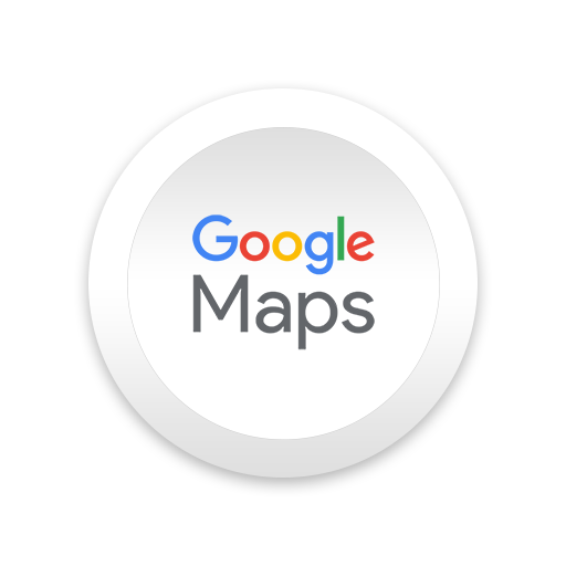 按摩師用來規劃路線的谷歌地圖按鈕。